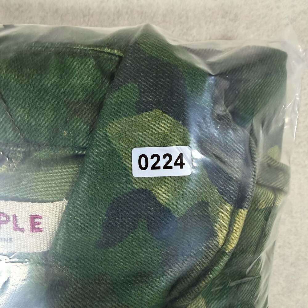 Free People Jacket Size M Seize The Day Military Utility Field Camo Green - Picture 9 of 10